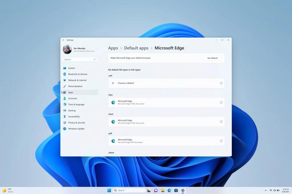 Vai ficar mais fácil mudar app padrão no Windows 11; entenda