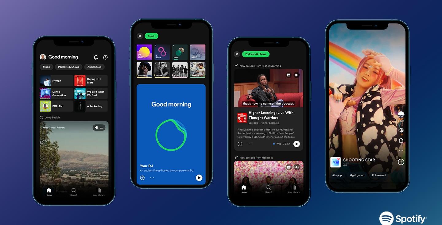 Spotify ganha 'carinha de TikTok' em redesign completo; confira