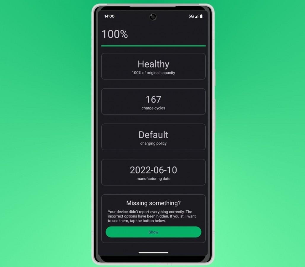 Android 14 pode copiar recurso de saúde de bateria dos iPhones
