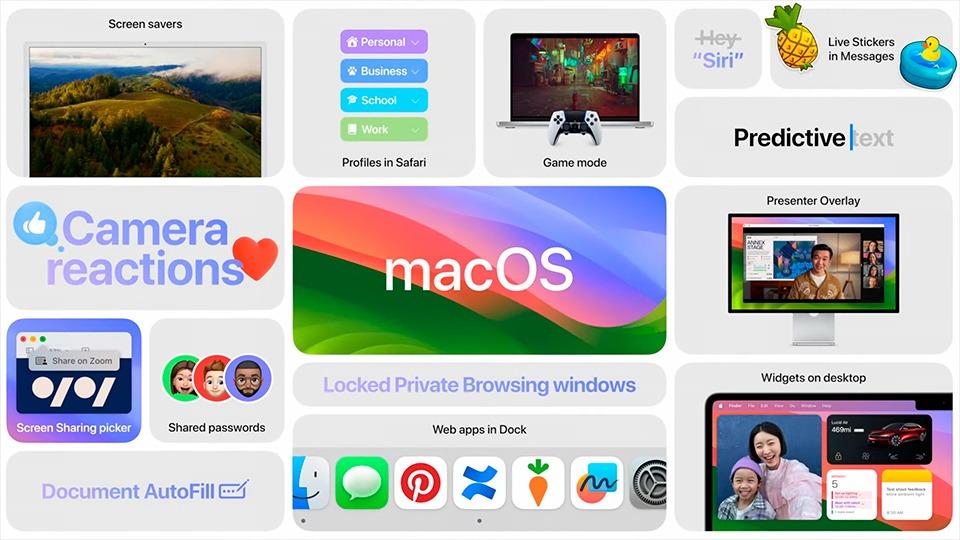 WWDC 23: Apple anuncia Game Mode e mais widgets para MacOS