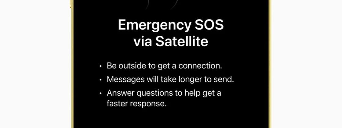 SOS de Emergência do iPhone 14 chegará a mais seis países