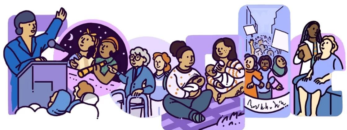 Dia Internacional da Mulher: Google homenageia a união feminina