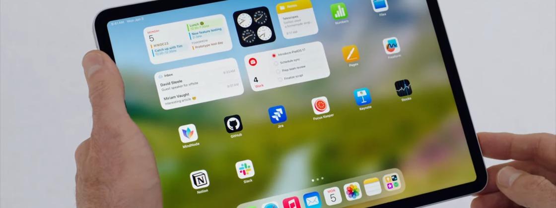 iPadOS 17 traz novos widgets, mais personalização e o app Saúde